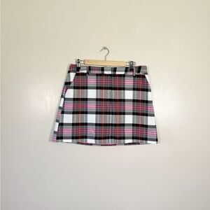 SALE! Pink Plaid Topshop Mini Skirt Size 12 NWT
